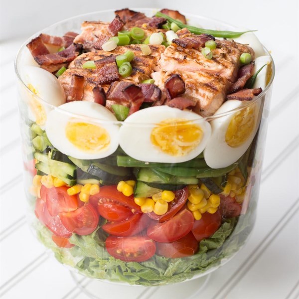 layered cobb salad recipe