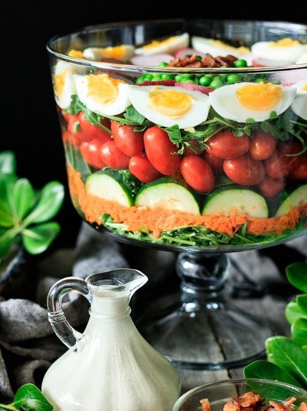 layered salad recipes and ideas