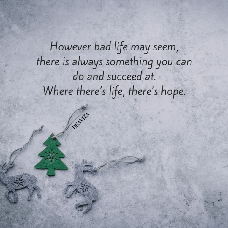 positive inspirational quotes about life and hope