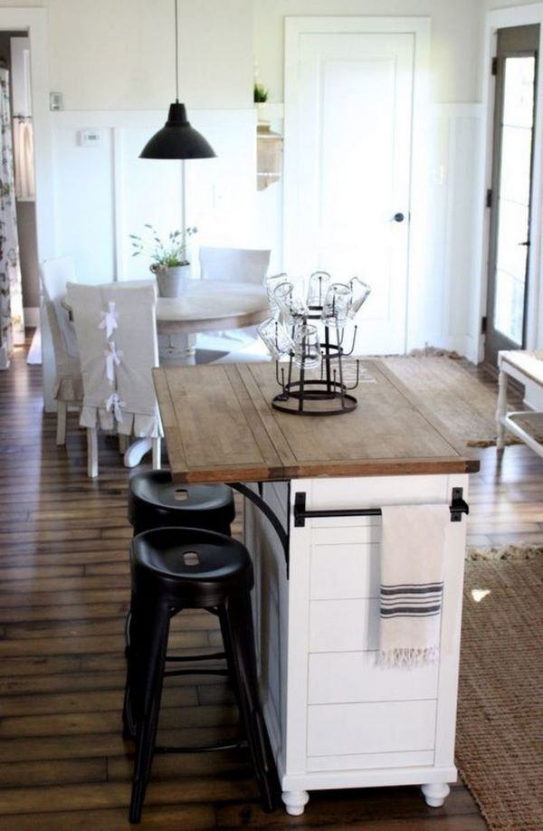 small island kitchen furniture space saving ideas