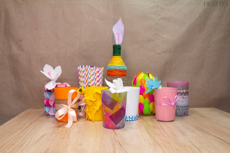 10 DIY vase ideas easy craft projects