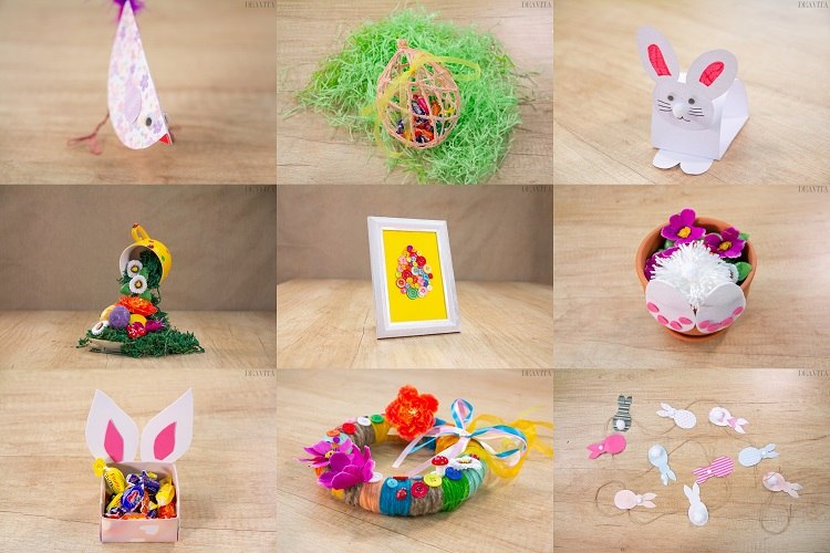 10 Easter craft ideas DIY projects for spring decorations