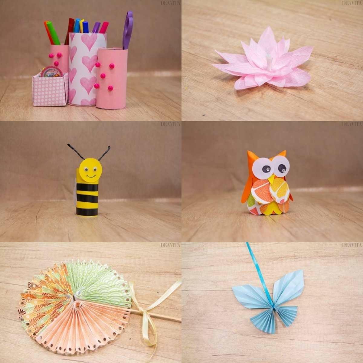 10 Simple And Original Paper Craft Ideas With Instructions