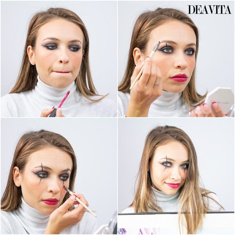 DIY mime makeup tutorial 