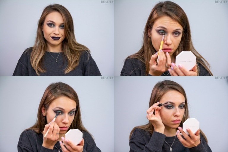 DIY witch makeup instructions for a spectacular look