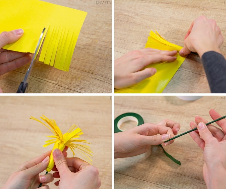 Easter craft ideas for kids how to make paper flowers tutorial