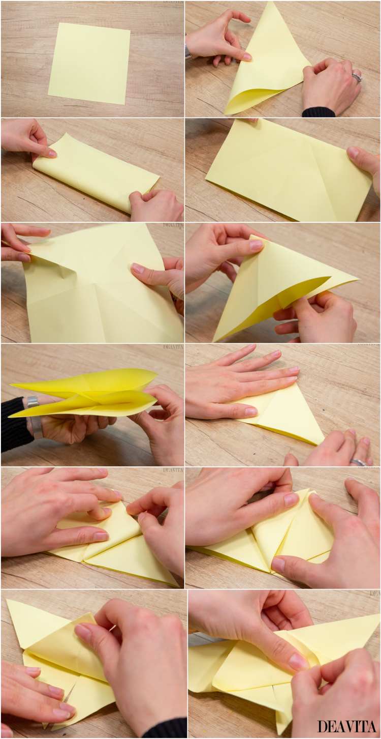 origami butterfly step by step