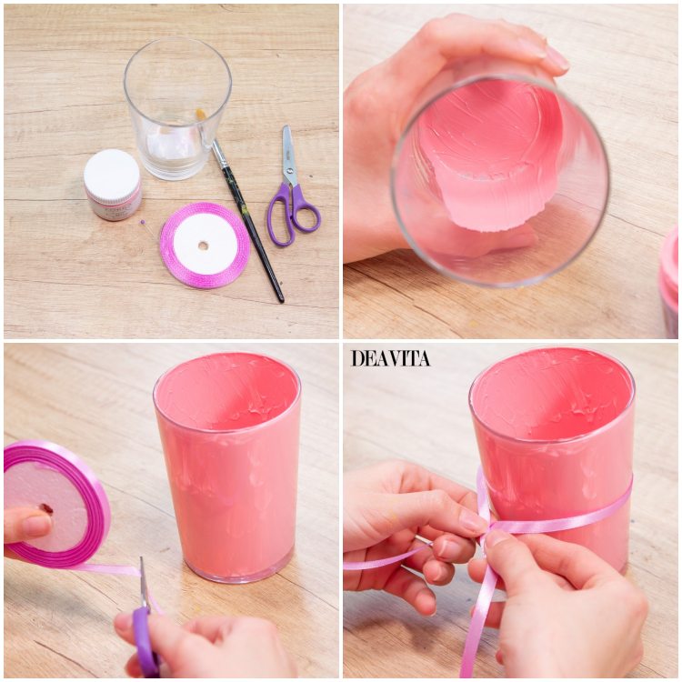 How to paint a vase with acrylic paint instructions