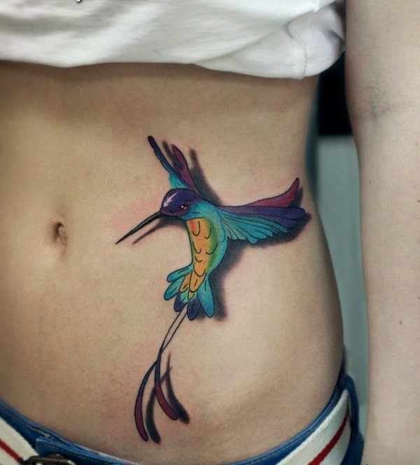 Hummingbird tattoos meaning where to place them