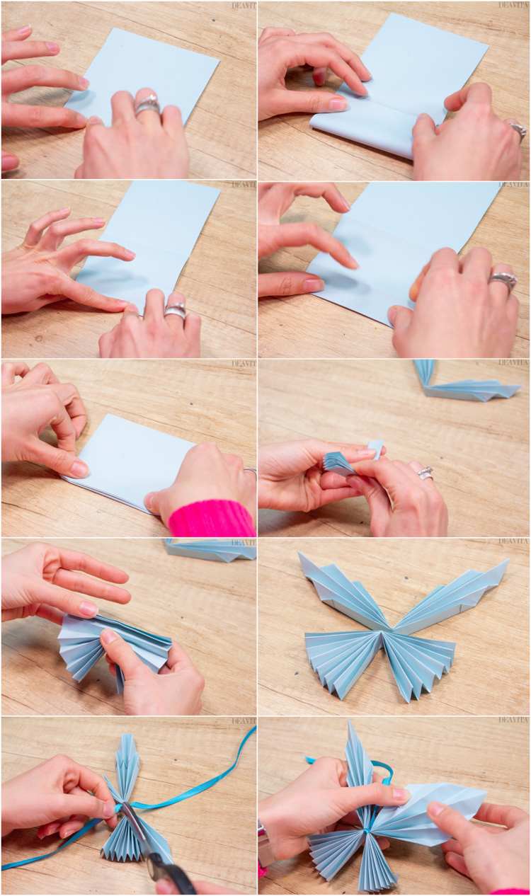 Paper craft ideas how to make a butterfly tutorial