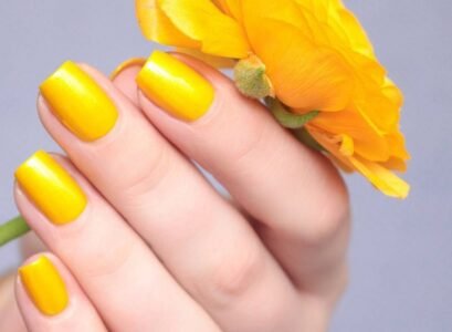 Yellow-nail-art-designs-spring-summer-ideas