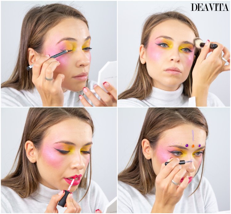 easy DIY Tribal Princess makeup tutorial