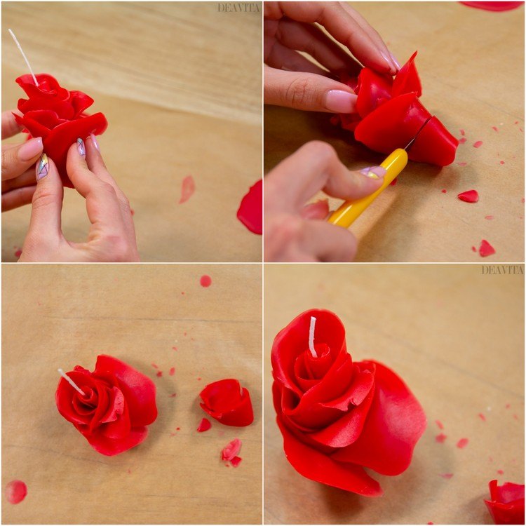 easy-craft-ideas-how-to-make-a-rose-candle
