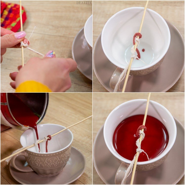 how to make a coffee cup candle step by step tutorial