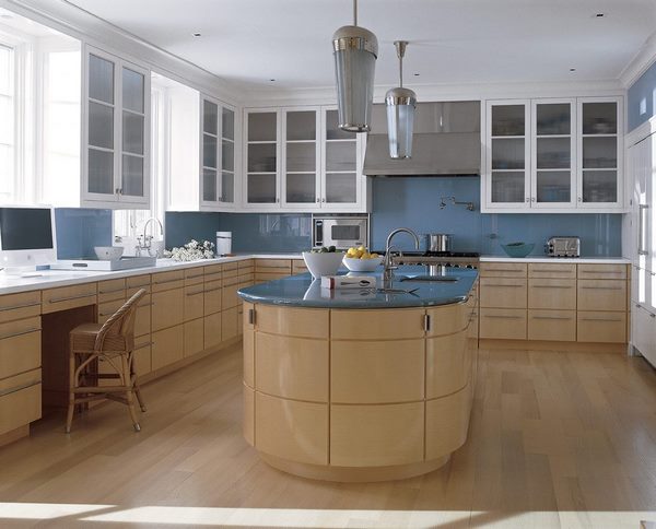 oval kitchen islands contemporary desing ideas 