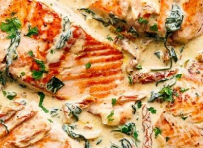 salmon-spinach-garlic-and-cream