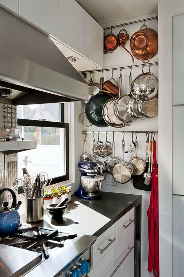 small kitchen storage ideas pots and pans organization
