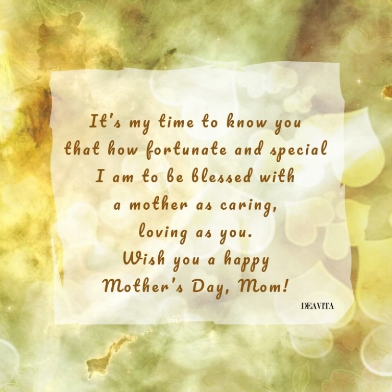 wishing happy mothers day cards with loving text