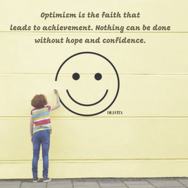Optimism hope and confidence great quotes with images
