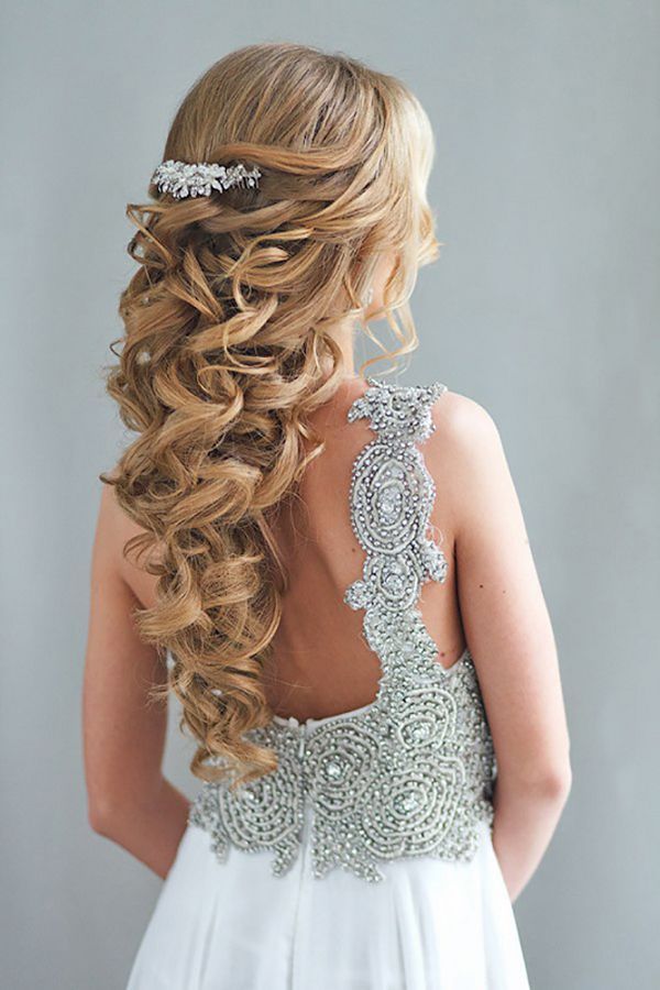 creative half up half down prom hairstyles