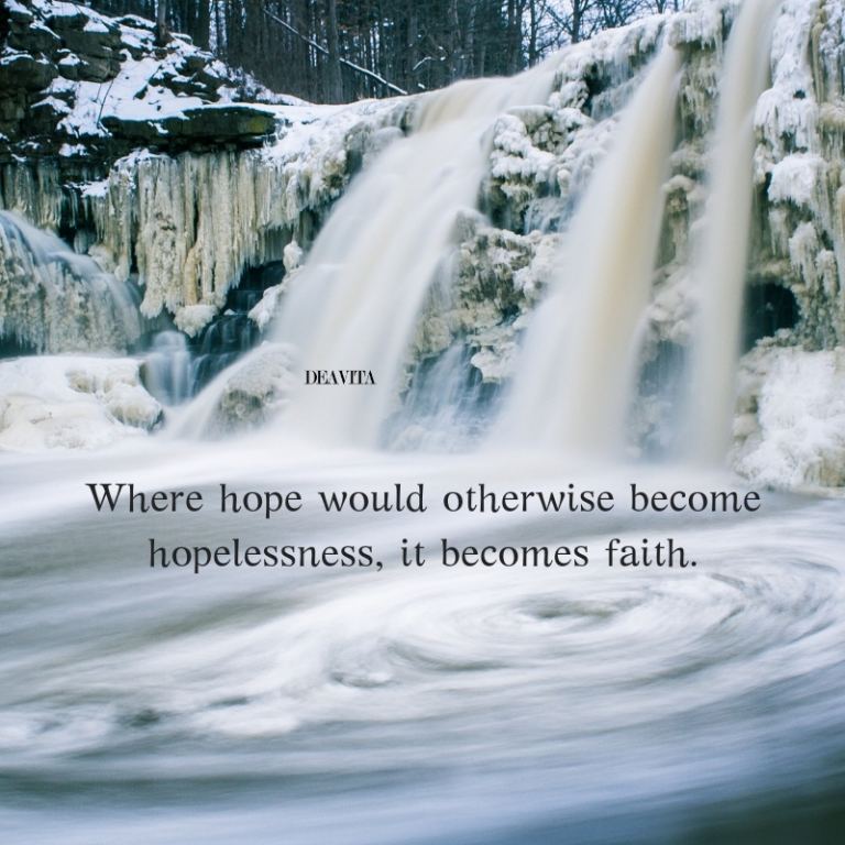 hope hopelessness and faith quotes and wise sayings