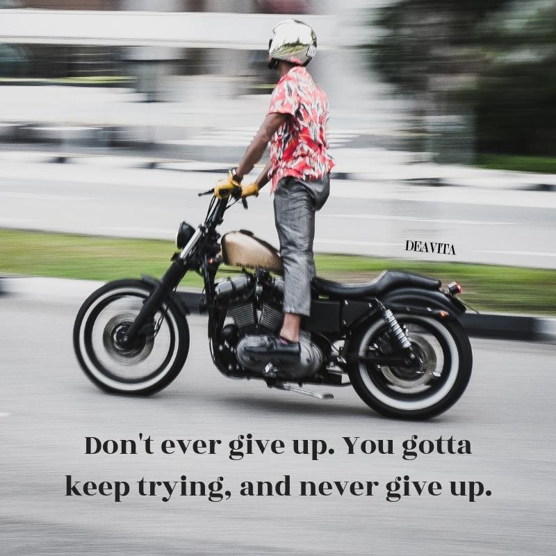 inspirational quotes with photos Do not ever give up keep trying 