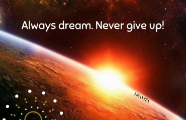 Inspirational-and-motivational-quotes-always-dream-never give-up