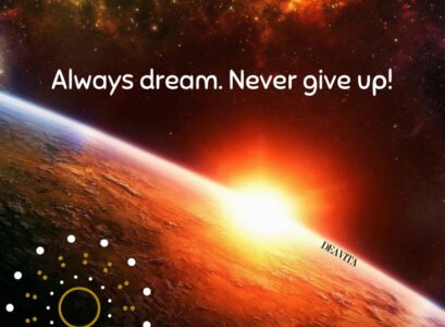 Inspirational-and-motivational-quotes-always-dream-never give-up