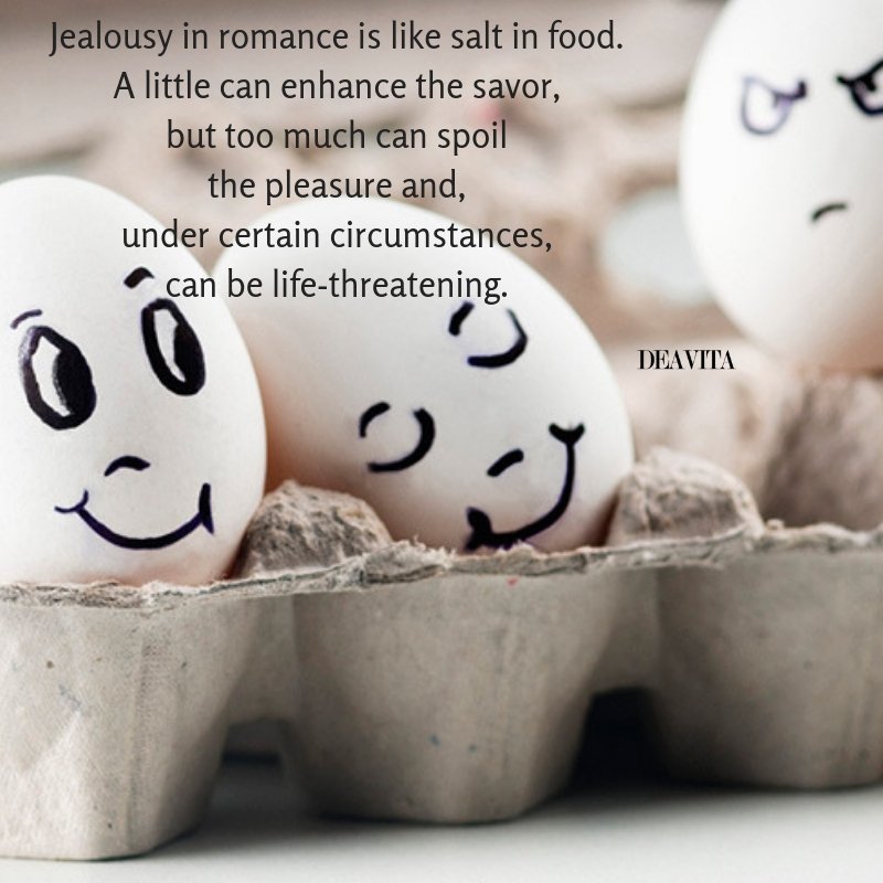 Jealousy in romance quotes and wise thoughts