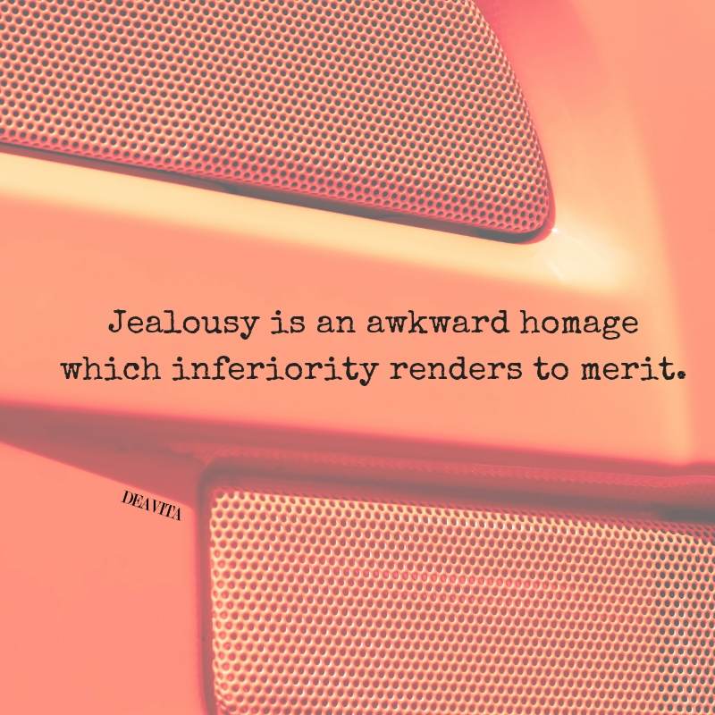 Jealousy inferiority quotes and wise thoughts with photos