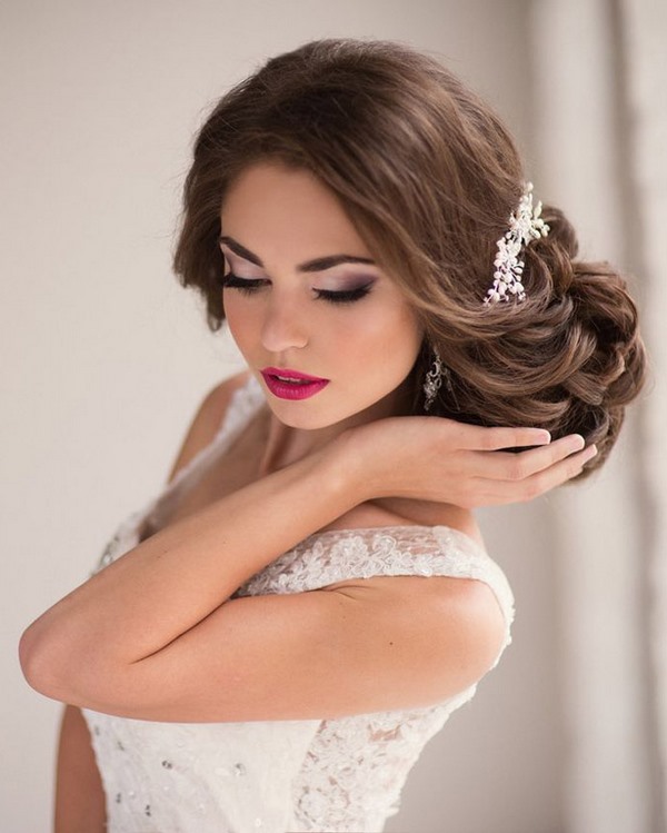 awesome wedding makeup and hairstyle ideas