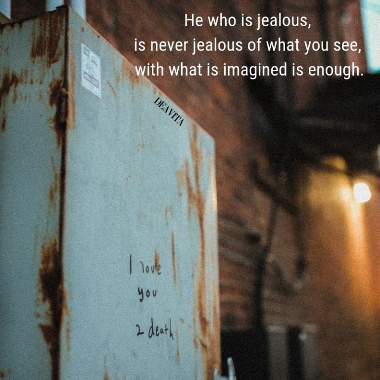 being jealous sayings and quotes 