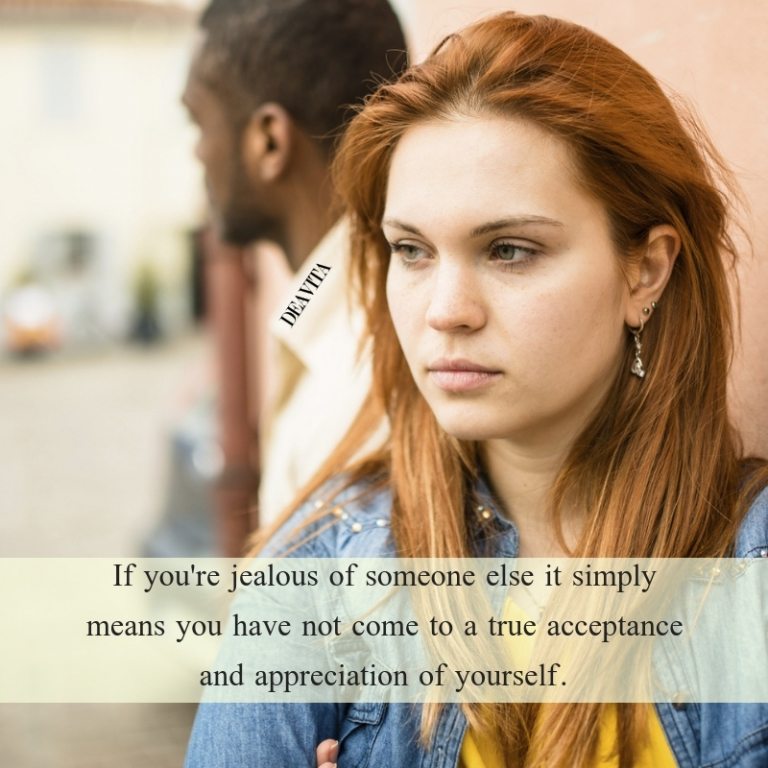being jealous self acceptance and appreciation quotes