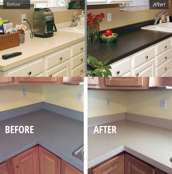 kitchen renovation ideas how to refinish countertops