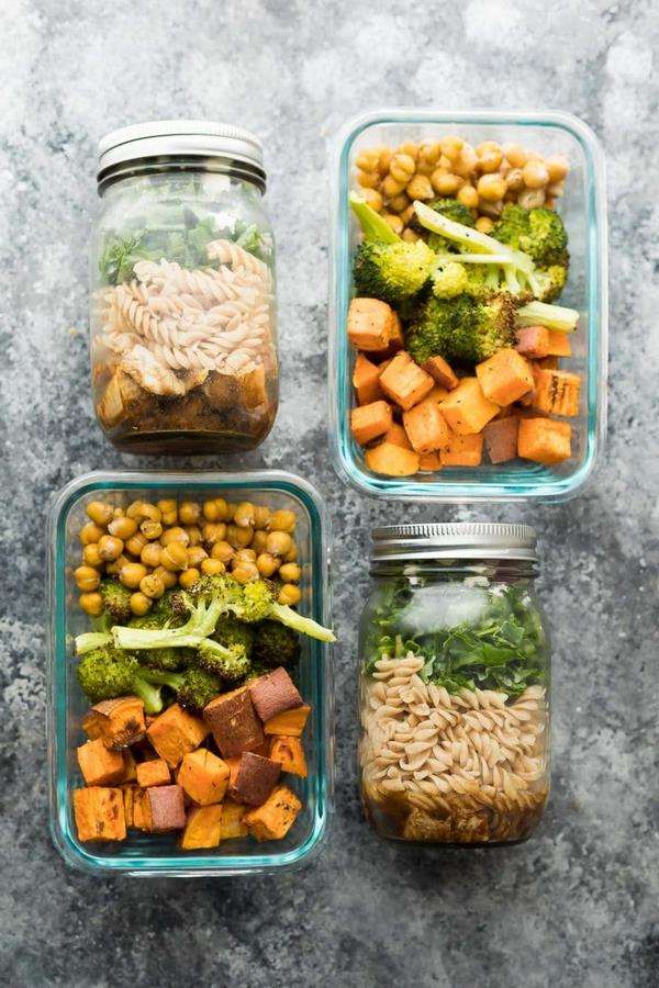 lunch box ideas and recipes chickpea broccoli and sweet potatoes