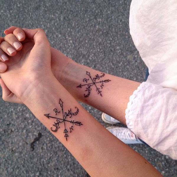 matching tattoos for couples and siblings