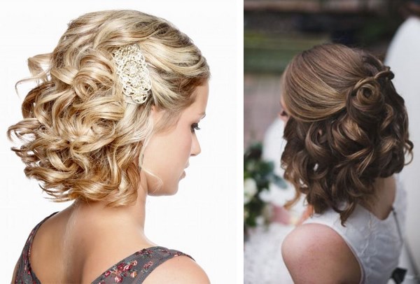 Which hairstyle should I choose to go with my off the shoulder princess  wedding dress? (Both styles will be decorated with the hair wreath on the  right) : r/weddingplanning