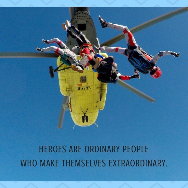 quotes about heroes courage and motivation