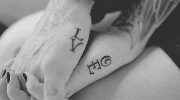 love tattoo design ideas for couples