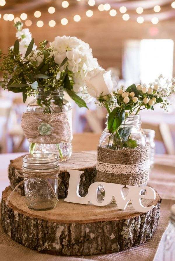 DIY wedding table centerpiece ideas