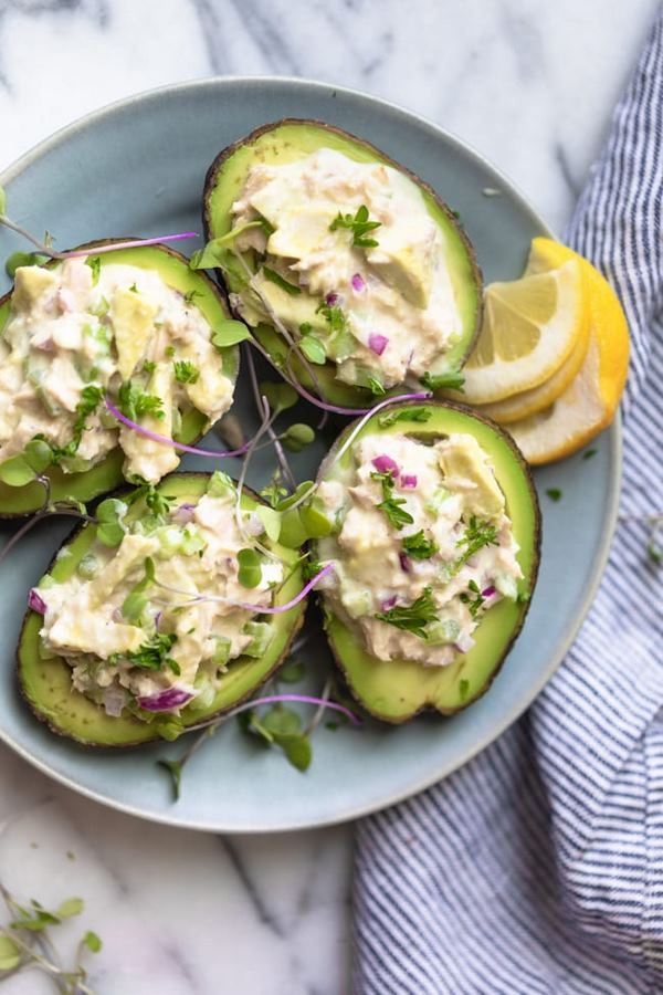 Tuna and avocado salad recipe tasty and healthy food ideas