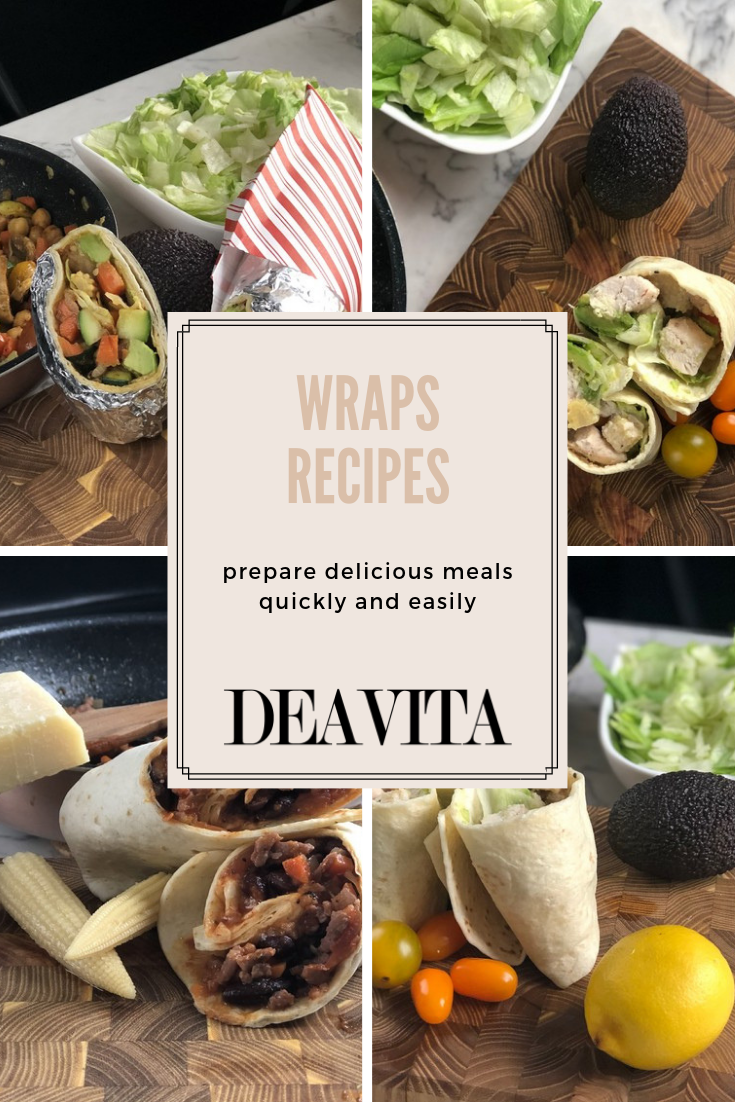 Wraps recipes for quick and easy meals