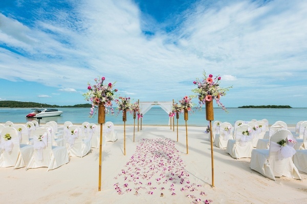 beach wedding venue decoratig ideas