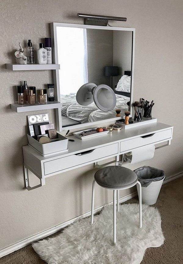 Makeup Vanity How To Choose The Most, Bedroom Makeup Vanity With Lights