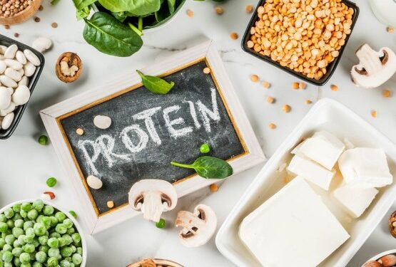protein-rich-foods-pea-beans-peanuts-almonds-cheese-mushrooms