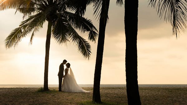romantic wedding ideas exotic island ceremony