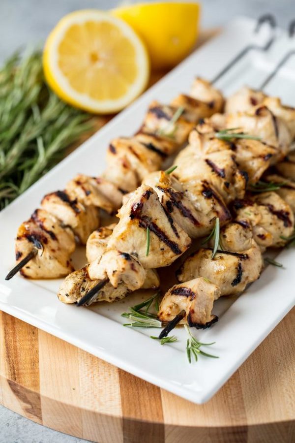 delicious ranch chicken kabobs with rosemary recipe
