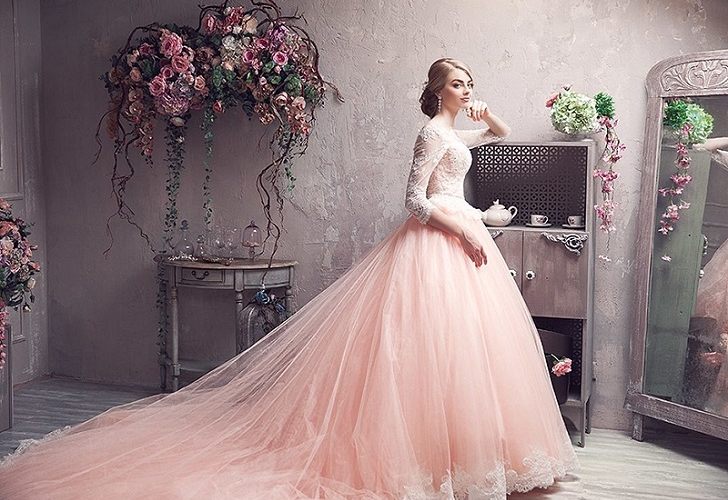 31 Best Blush and Pink Wedding Dresses Were Obsessed With