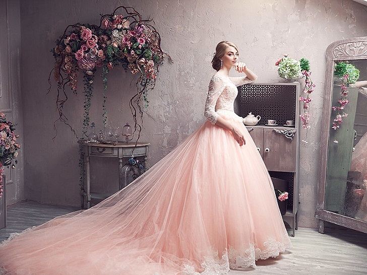 exceptional blush pink wedding dresses ideas romantic wedding