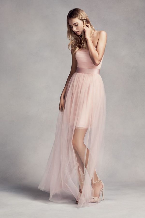 exclusive wedding dresses in blush pink